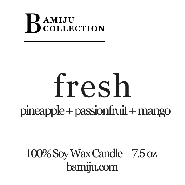 Fresh - Soy Candle