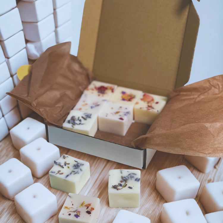 Our wax melts and sachets are perfect for those who love fragrance without the flame — delicate, long-lasting, and full of warmth.