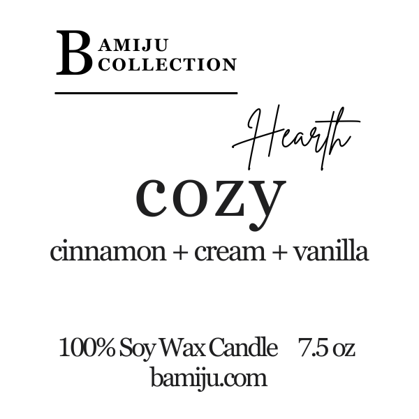Cozy Hearth- Soy Candle